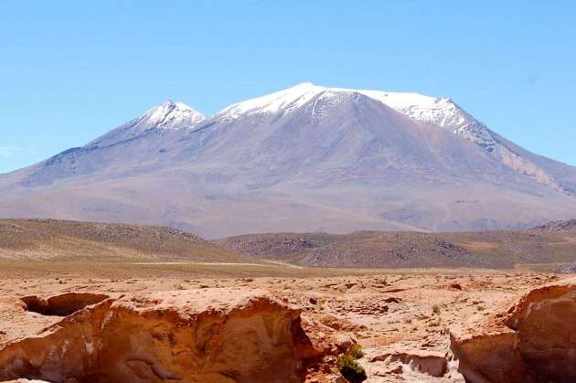 Mirador del volcán Ollague