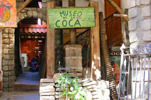 Coca leaves Museum