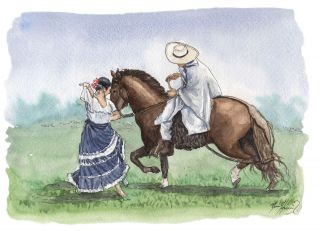 El Caballo de paso