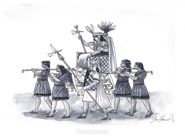 Who were the main emperors of the Inca Empire?