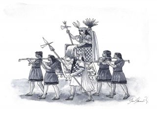 Who were the main emperors of the Inca Empire?