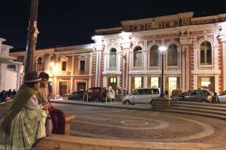 Centro de la ciudad de La Paz