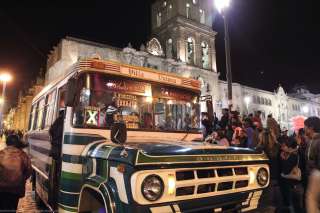 Centro de la ciudad de La Paz