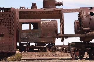 Cementerio de trenes de Uyuni