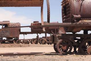 Cementerio de trenes de Uyuni