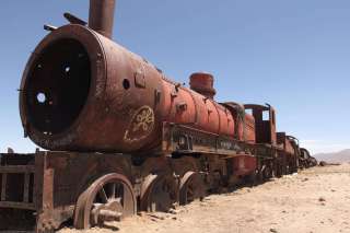 Cementerio de trenes de Uyuni