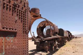 Cementerio de trenes de Uyuni
