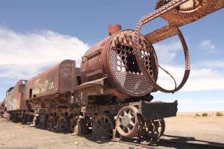 Cementerio de trenes de Uyuni