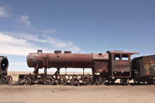Cementerio de trenes de Uyuni