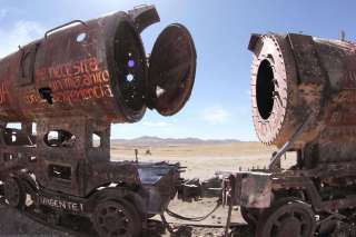Cementerio de trenes de Uyuni