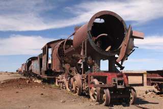 Cementerio de trenes de Uyuni