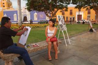 The main square (la plaza de armas)