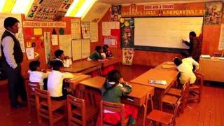 School in the Uros Islands