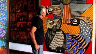 Meeting with Victor Delfin, a Peruvian artist