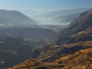 Salida hacia el cañón del Colca