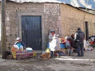 Partida de la caminata del cañon del Colca.