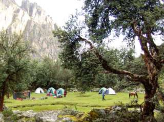Salida hacia el trek de Lares