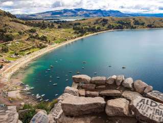 Departure to Bolivia and departure for a cruise on Lake Titicaca.