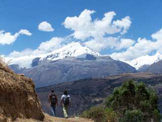 La caminata del Santa Cruz.