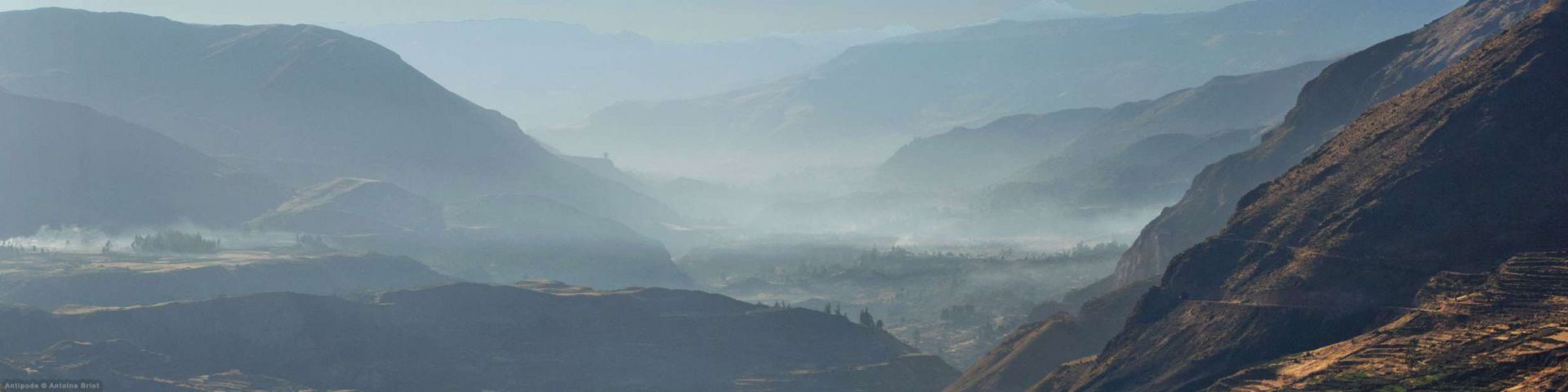 La caminata en el Cañón del Colca.