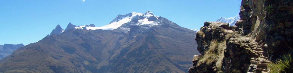 La caminata entre Choquequirao y Machu Picchu.