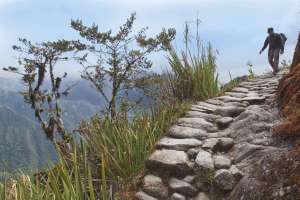 Por el camino inca.